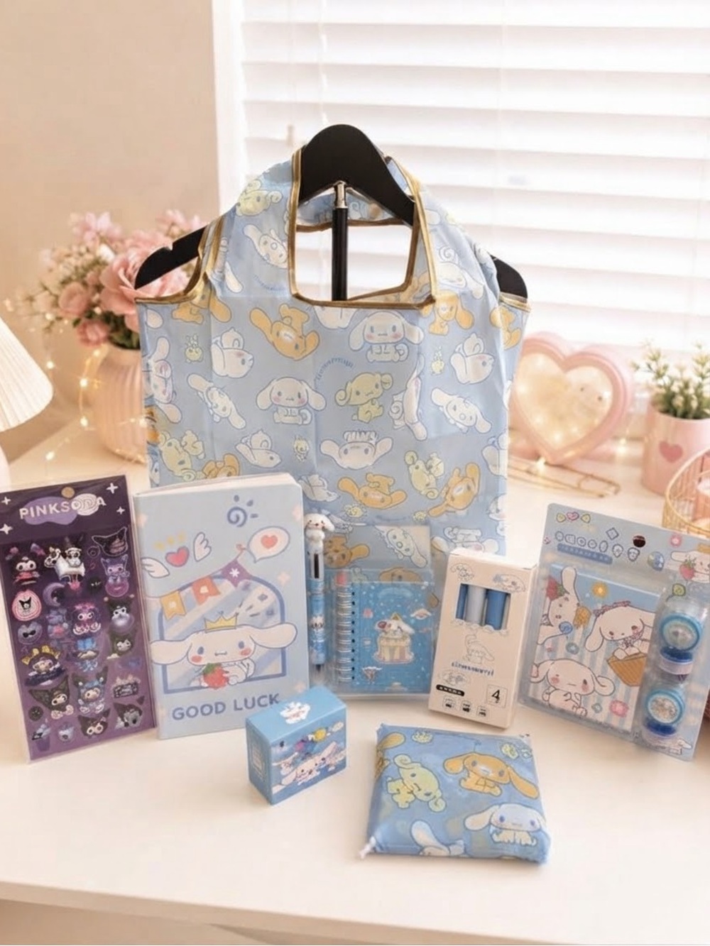 Cinnamoroll Blue Stationery Gift Bundle Set NEW
